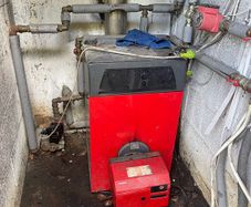 Oil Burner & Tank