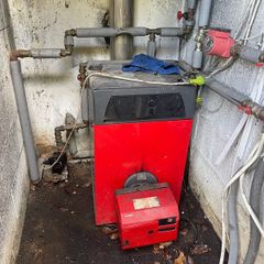 Oil Burner & Tank