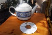 Staffordshire teapot