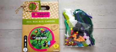 Egg Box Bug Garden
