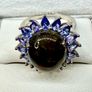 Sapphire & Tanzanite Ring Image 7