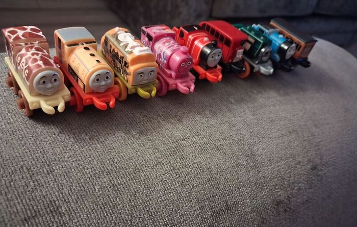 x9 Bundle - Mattel Miniature Thomas The Tank Engine & Friends
