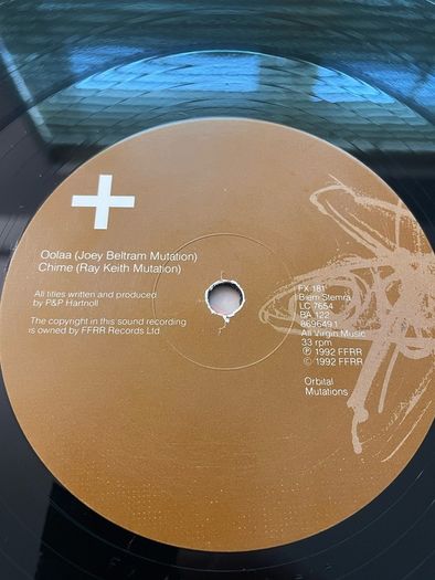 Orbital - Mutations - 12" Vinyl EP - 1992 FFRR