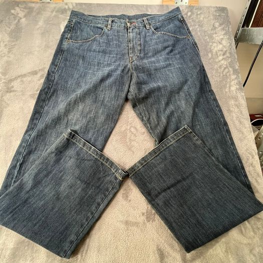 Oska 505 Womens Jeans - Size 5 - W36 L34 Blue Denim - Baggy Wide