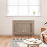 Radiator Cover 112x19x81.5 cm MDF Image 3