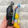 Imaginext DC Super Friends Batgirl And Batman approx. 7 cm. Used Please see photos Image 7