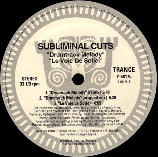 Subliminal Cuts -The Dance