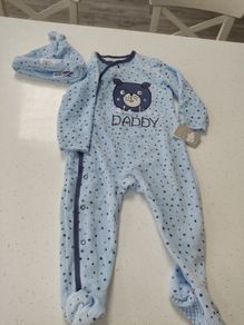 bnwt babygro and hat