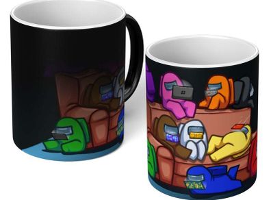 Among Us - Heat Changing Magic Mug Cup Tea Coffee Gift