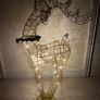 Standing reindeer 92cm c/w 35 LED lights (top section doesn't light up) Image 3