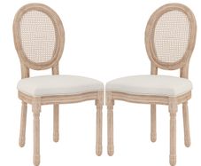 Set of 2 Dining Chairs Kitchen Chairs, Vintage Design