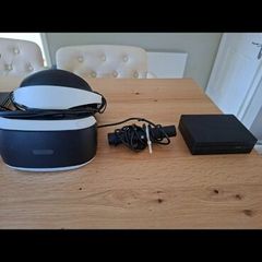 Playstation vr headset and camera