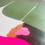 Original 1985 United Airlines Hawaii poster Pegge Hopper Image 4