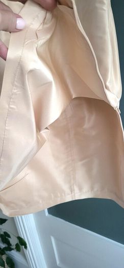 Marios Schwab contemporary natural bodycon Sz S (Fit 8-10UK) - Rrp 495 (New)