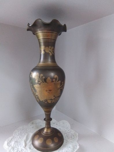 Fancy Brass Vase