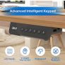 Electric Height Adjustable Standing Desk Sit Stand Desk Adjustable Desk Stand Up Desk with Memory Smart Pannel EF1 SERIES 100x60cm, WHITE Frame+MAPLE Desktop (FREE POSTAGE) Image 2