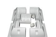 Solar panel mounting brackets