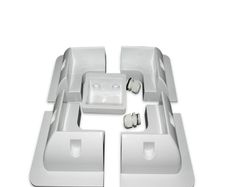Solar panel mounting brackets