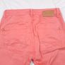 Mos Mosh Coral Orange Beaded Pocket Ankle-Zip Slim Cropped Trousers Size 25 / 8UK/36EU Image 7
