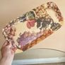Vintage French Manover Fiberglass Tray, Grape Vine Image 8
