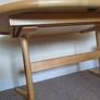 Vintage mid century table and 4 chairs. Solid beechwood. Fully functional. Image 3