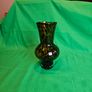 Murano-style Art Glass Vase - Tortoiseshell Pattern Image 9