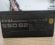 EVGA Supernova 550 G2 Power Supply Unit (PSU)