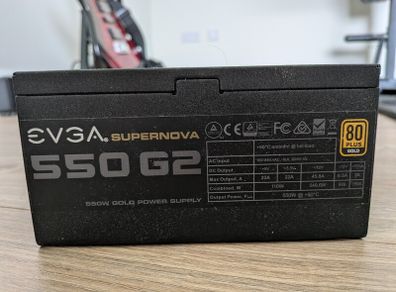 EVGA Supernova 550 G2 Power Supply Unit (PSU)