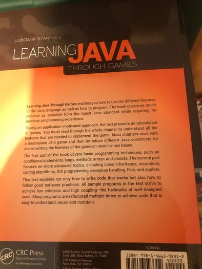 learning java through games book