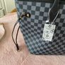 Large tote bags Black and grey Image 2