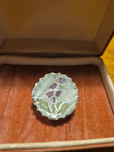 Vintage Fabric Brooch