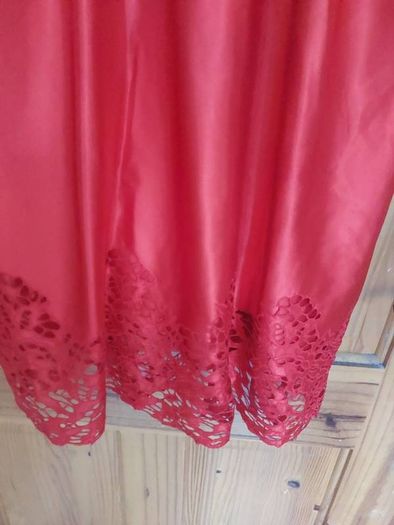 Red lace dress (free postage)