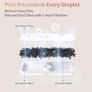 Enabot ROLA Water Fountain: Stainless Steel Tray, Induction Wireless Water Pump, Battery-Operated, Phone App, 5x free filters Image 8