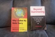 Two book job lot. Why I called my sister Harry and Beyond Stammering. The McGuire Programme
