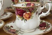 Royal Albert "Old Country Roses" Coffee Cups and Saucers