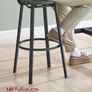 Set of 2 Bar Chairs PU Cover Image 5