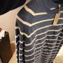 Brand New Denim Crew Stripe Jumper Image 3
