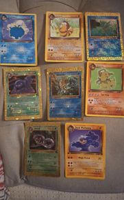 Vintage Topps pokemon cards