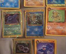 Vintage Topps pokemon cards
