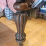 Antique square mahogany table Image 5