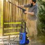 High Pressure Washer, 150 Bar Pressure, 510 L/h Flow, 1800W, High-Performance Portable Power Jet Wash Cleaner, Blue Image 4