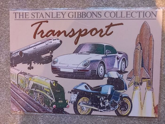 Stanley Gibbons collection unused transport Album