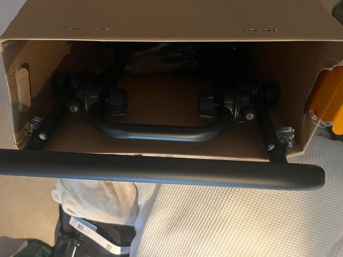 Halfords 3 bike rear mounted bike rack