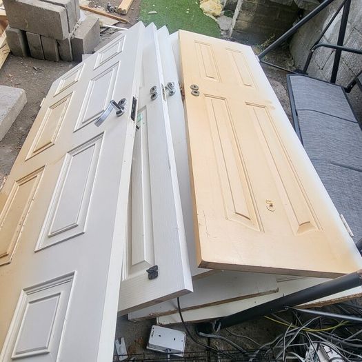 Solid wood doors