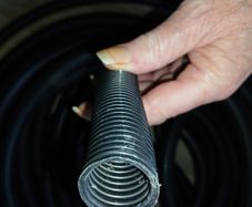 External Cat 5e cable and 25mm conduit