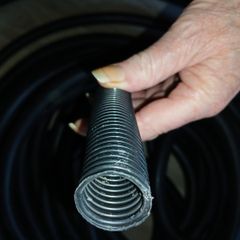 External Cat 5e cable and 25mm conduit