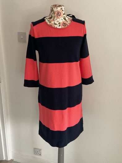 dress Bnwt Tommy Hilfiger dress 100% cotton size medium navy striped