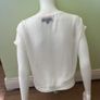 White decorated Bsk top Image 3