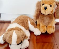 2 Puppy Plush 30&40cm