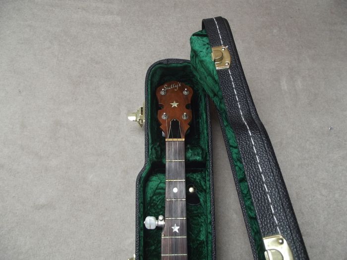 Sully's 5 String Openback banjo with hard case - Made in England